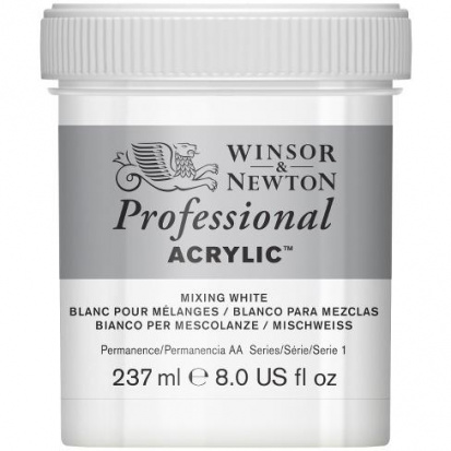 Акрил Artist's, белый смешанный 474мл